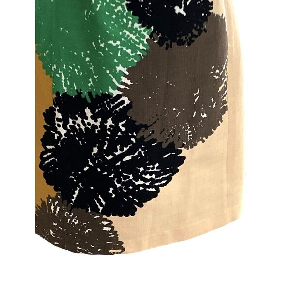 Anthropologie Tabitha Pom Flower Shift Sheath Dress Career Lined Size 6 - Picture 5 of 8